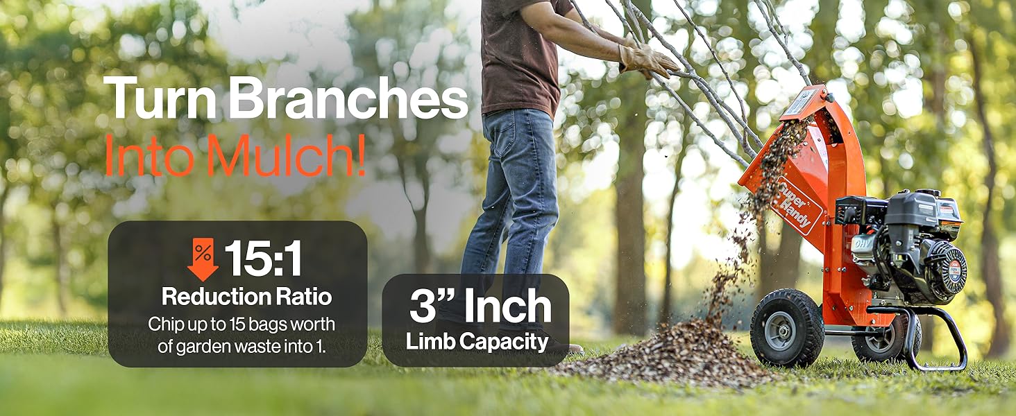 GUO035 B07WK561X6 Mini Chipper