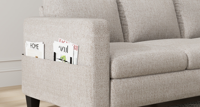 3 Seat L Shaped Couches